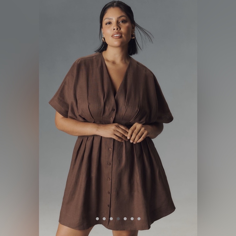 The Tobie Mini Shirt Dress - Picture 4 of 6
